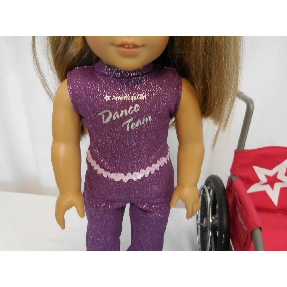 My American Girl Doll Fair Skin Blue Eyes Light Brown Hair 18